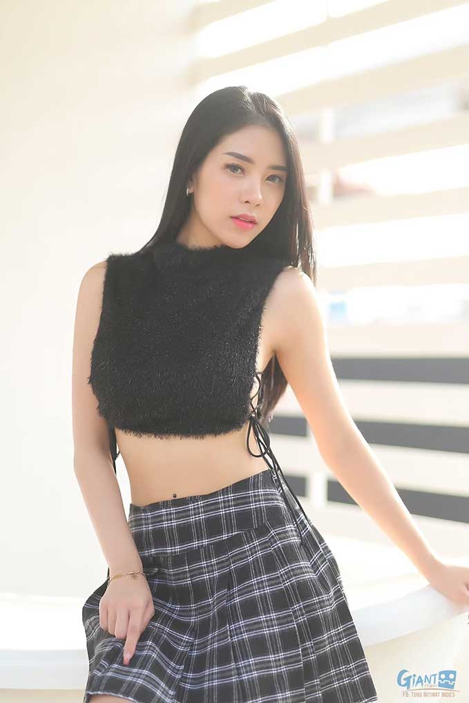 วาร์ป น้องมิ้วส์ นริศรา เน็ตไอดอลสาวสวยใสดาวเด็นสุดเซ็กซี่ขยี้ใจ 4