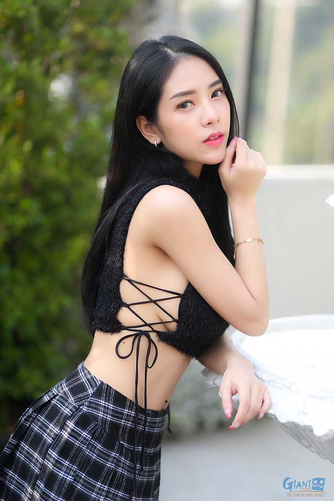 วาร์ป น้องมิ้วส์ นริศรา เน็ตไอดอลสาวสวยใสดาวเด็นสุดเซ็กซี่ขยี้ใจ 8